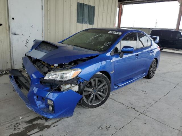 JF1VA1E63G8830804 - 2016 SUBARU WRX PREMIUM BLUE photo 1