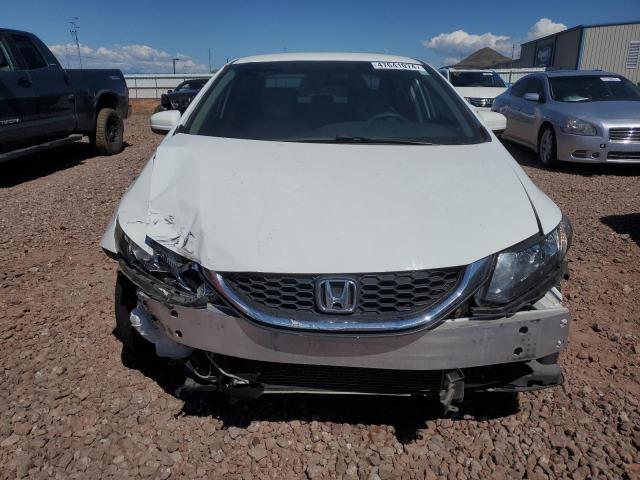 19XFB2F52EE069631 - 2014 HONDA CIVIC LX WHITE photo 5