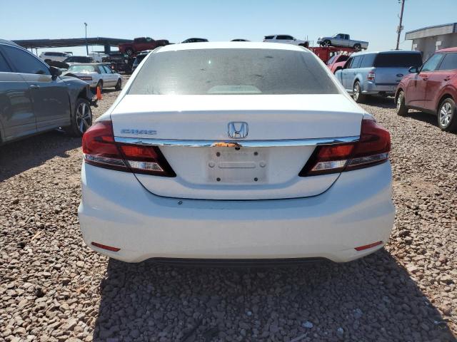 19XFB2F52EE069631 - 2014 HONDA CIVIC LX WHITE photo 6