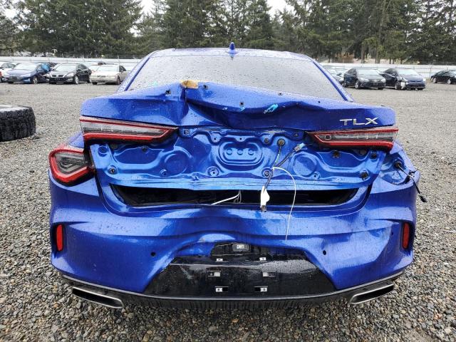 19UUB6F53PA001859 - 2023 ACURA TLX A-SPEC BLUE photo 6