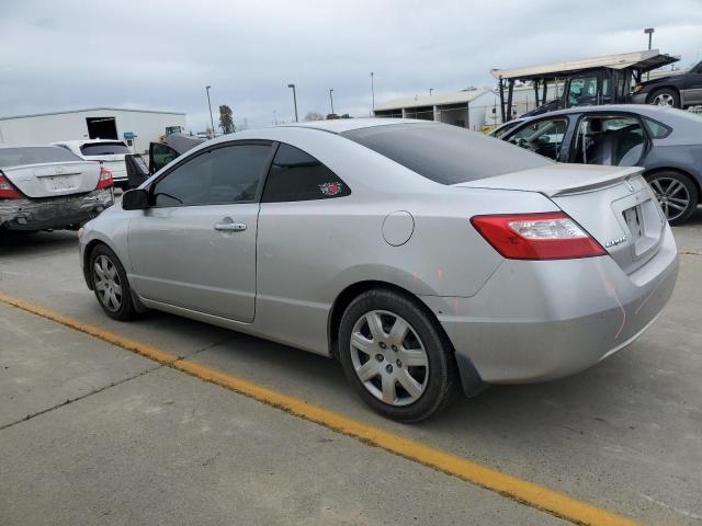 2HGFG12637H545548 - 2007 HONDA CIVIC LX SILVER photo 2