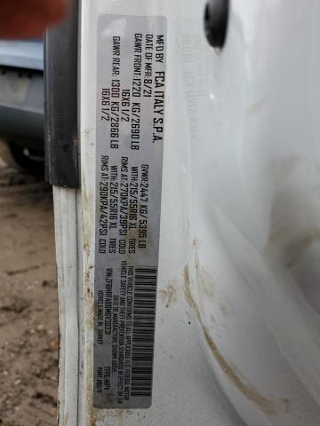 ZFBHRFAB6M6V30331 - 2021 RAM PROMASTER RED photo 13