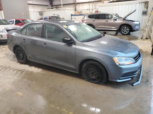 3VW1K7AJXFM268846 - 2015 VOLKSWAGEN JETTA BASE 灰色 照片 4