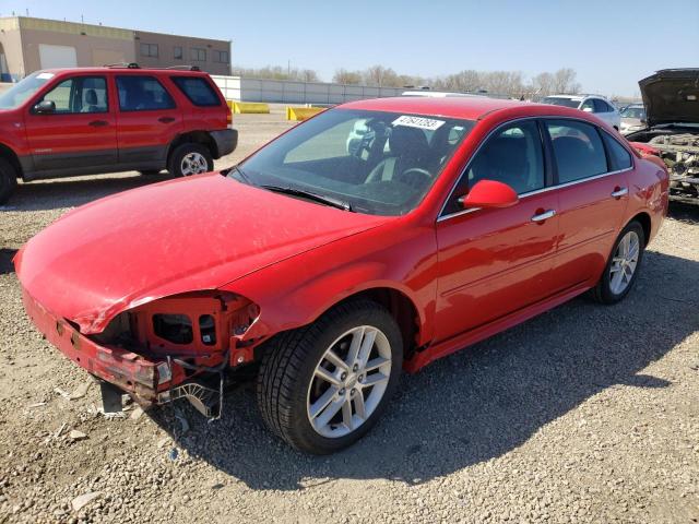 2G1WC5E34D1259479 - 2013 CHEVROLET IMPALA LTZ RED photo 1