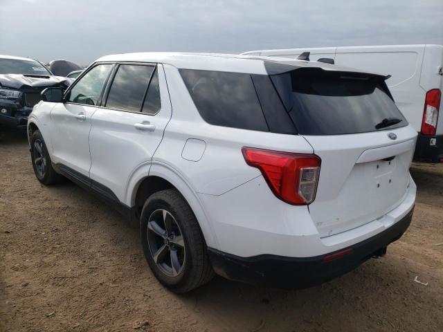 1FM5K8AW7LGB30477 - 2020 FORD EXPLORER POLICE INTERCEPTOR أبيض صورة 2