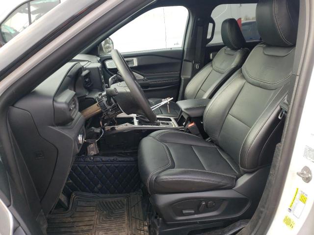 1FM5K8AW7LGB30477 - 2020 FORD EXPLORER POLICE INTERCEPTOR أبيض صورة 7