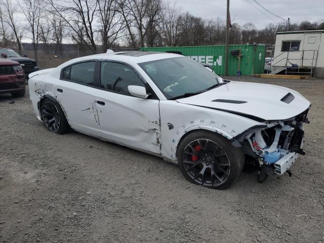 2C3CDXL9XMH618887 - 2021 DODGE CHARGER SRT HELLCAT WHITE photo 4