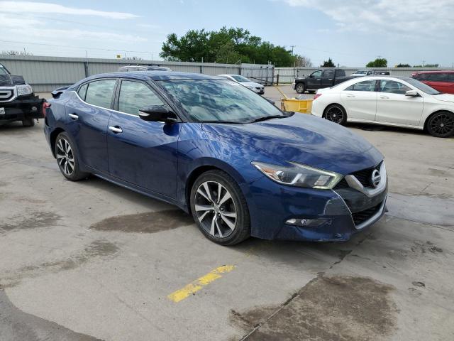 1N4AA6AP1GC435480 - 2016 NISSAN MAXIMA 3.5S BLUE photo 4