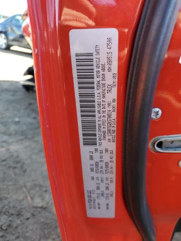 1C6RR7GG2KS700514 - 2019 RAM 1500 CLASS SLT Rojo foto 12