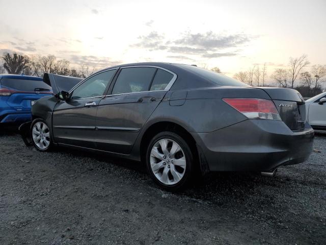 1HGCP36808A000627 - 2008 HONDA ACCORD EXL GRAY photo 2