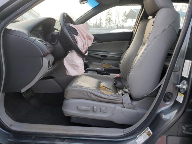 1HGCP36808A000627 - 2008 HONDA ACCORD EXL GRAY photo 7