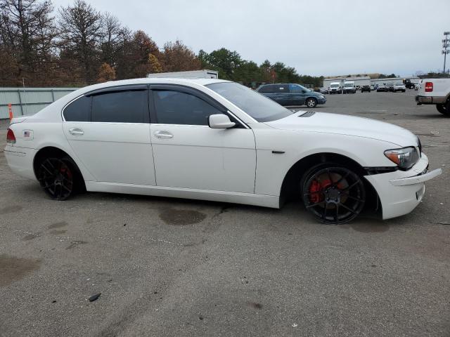 WBAHN83558DT87088 - 2008 BMW 7 SERIES LI WHITE photo 4