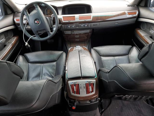 WBAHN83558DT87088 - 2008 BMW 7 SERIES LI WHITE photo 8