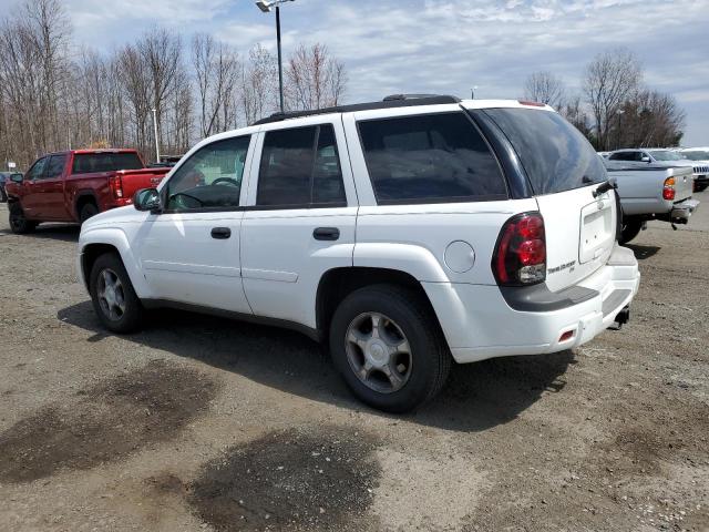 1GNDT13S382175233 - 2008 CHEVROLET TRAILBLAZE LS WHITE photo 2