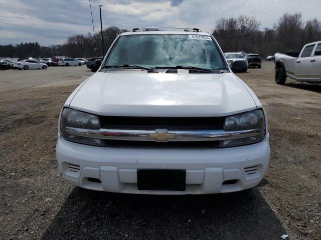 1GNDT13S382175233 - 2008 CHEVROLET TRAILBLAZE LS WHITE photo 5