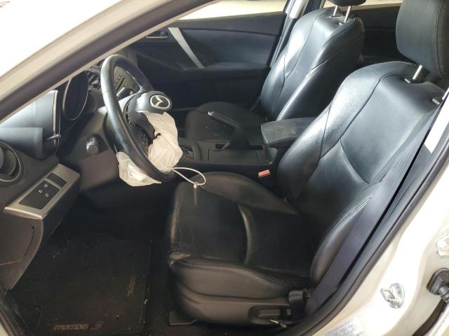 JM1BL1W66C1519022 - 2012 MAZDA 3 S WHITE photo 7