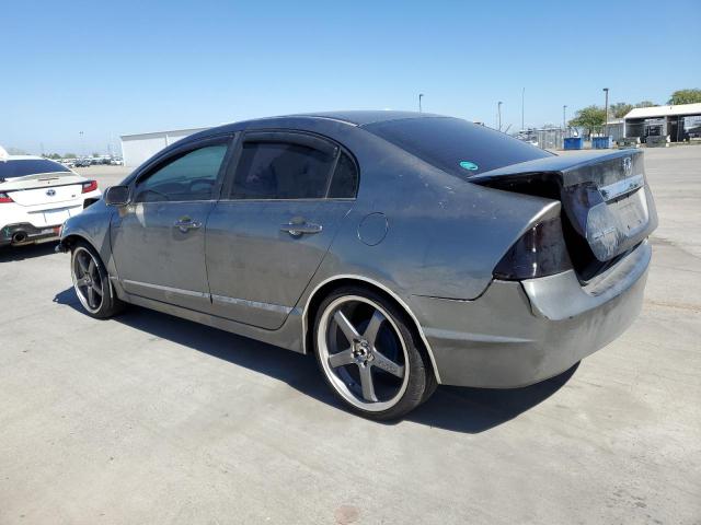 1HGFA15506L019027 - 2006 HONDA CIVIC LX GRAY photo 2