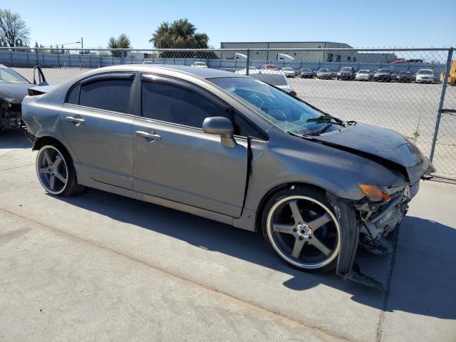 1HGFA15506L019027 - 2006 HONDA CIVIC LX GRAY photo 4