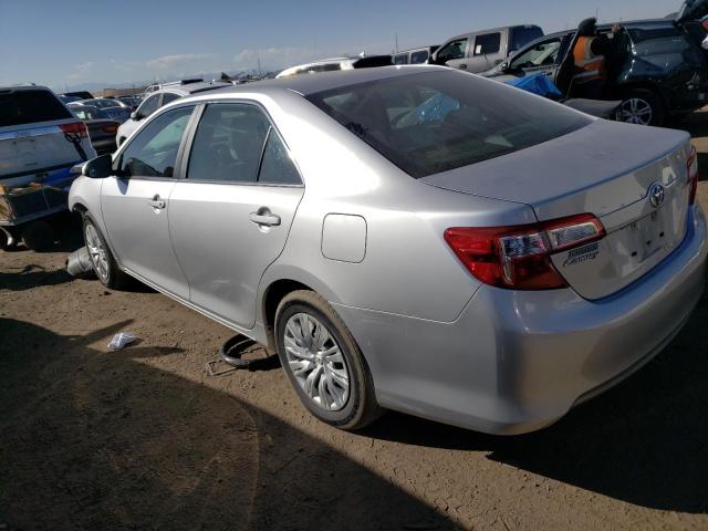 4T4BF1FK5ER406508 - 2014 TOYOTA CAMRY L SILVER photo 2