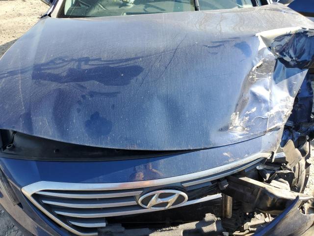 5NPE24AF6FH026205 - 2015 HYUNDAI SONATA SE BLUE photo 11