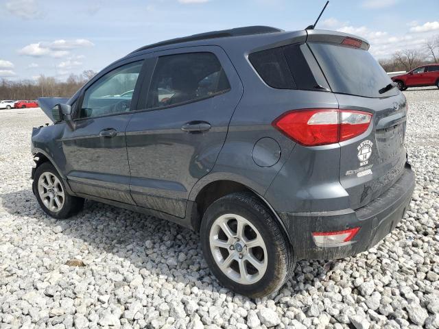 MAJ6S3GL5KC291348 - 2019 FORD ECOSPORT SE 银色 照片 2
