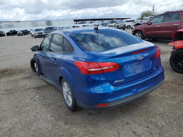 1FADP3F29JL246784 - 2018 FORD FOCUS SE BLUE photo 2