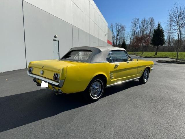 6R08C204301 - 1966 FORD MUSTANG YELLOW photo 4