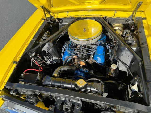 6R08C204301 - 1966 FORD MUSTANG YELLOW photo 7