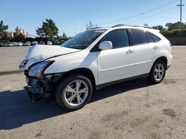 JTJGW31U682851278 - 2008 LEXUS RX 400H WHITE photo 1