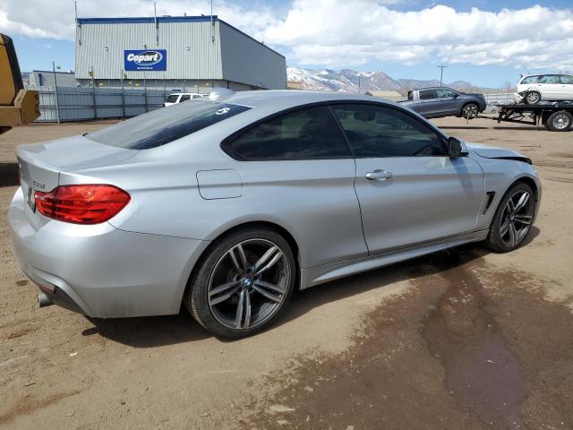 WBA3R5C51FF785350 - 2015 BMW 435 XI SILVER photo 3