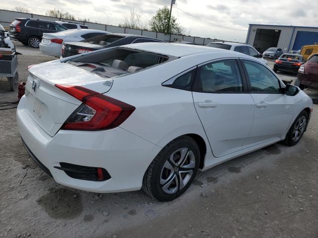 2HGFC2F51JH512302 - 2018 HONDA CIVIC LX WHITE photo 3