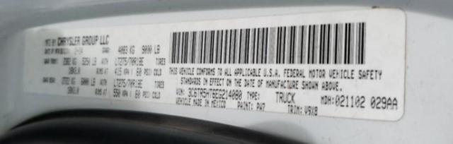 3C6TR5HT6EG214080 - 2014 RAM 2500 ST 白色 照片 12