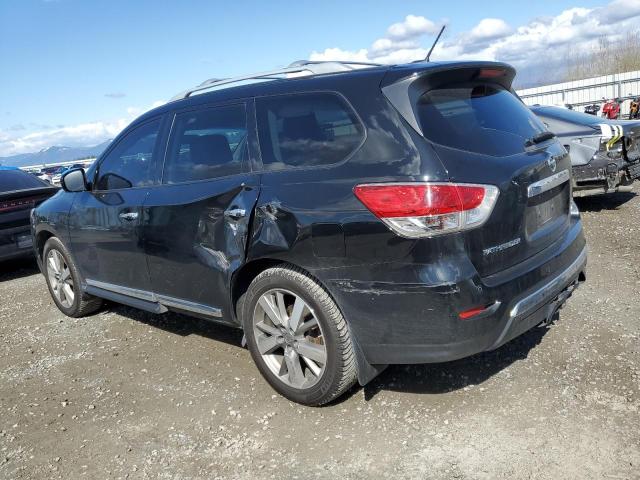 5N1AR2MM5FC663621 - 2015 NISSAN PATHFINDER S BLACK photo 2