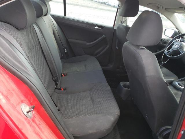 3VW2K7AJ1BM383527 - 2011 VOLKSWAGEN JETTA BASE 红色 照片 10