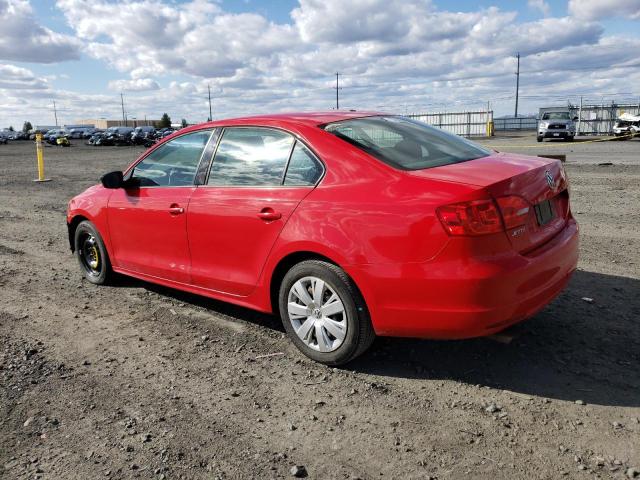 3VW2K7AJ1BM383527 - 2011 VOLKSWAGEN JETTA BASE 红色 照片 2