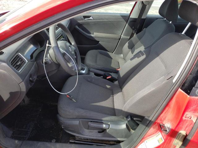 3VW2K7AJ1BM383527 - 2011 VOLKSWAGEN JETTA BASE 红色 照片 7