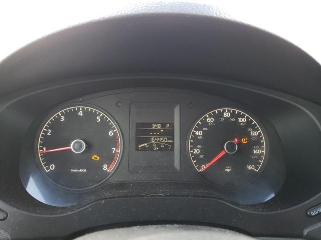 3VW2K7AJ1BM383527 - 2011 VOLKSWAGEN JETTA BASE 红色 照片 9