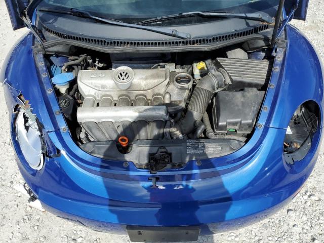 3VWPG31YX8M406602 - 2008 VOLKSWAGEN NEW BEETLE CONVERTIBLE S BLUE photo 11