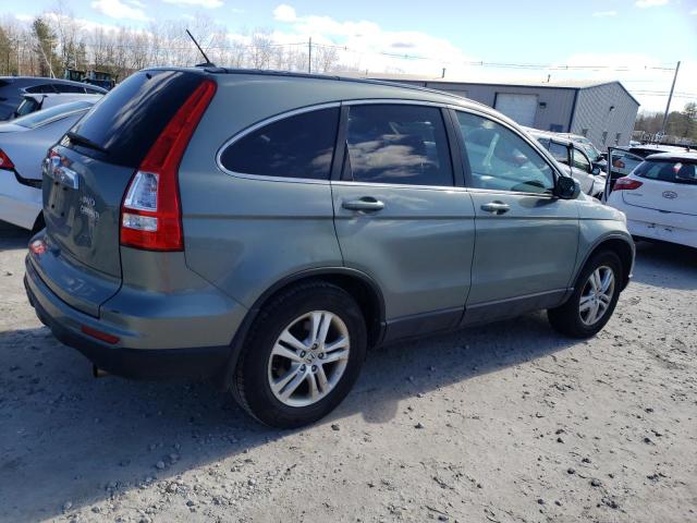 JHLRE4H75BC021772 - 2011 HONDA CR-V EXL SILVER photo 3