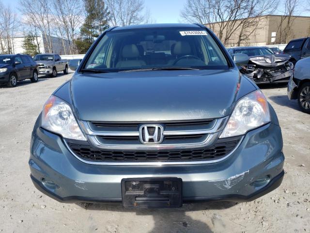 JHLRE4H75BC021772 - 2011 HONDA CR-V EXL SILVER photo 5