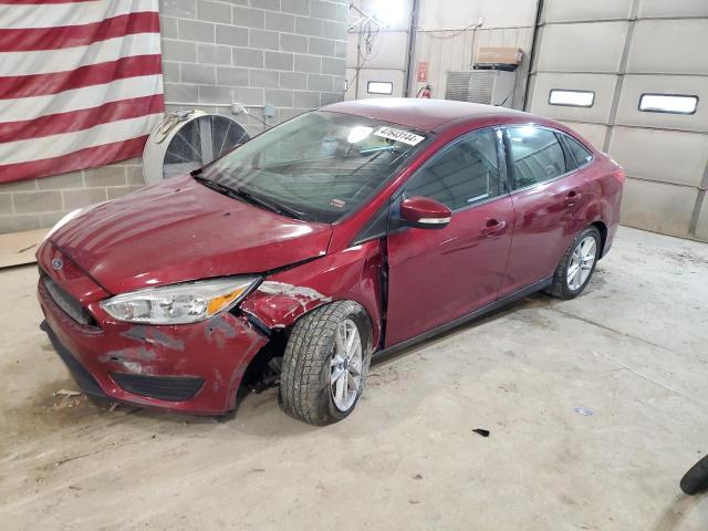 1FADP3F29FL293756 - 2015 FORD FOCUS SE RED photo 1