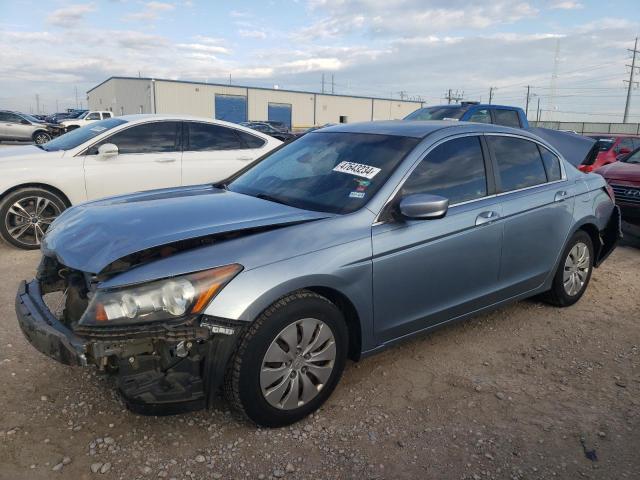 1HGCP2F33CA046492 - 2012 HONDA ACCORD LX BLUE photo 1