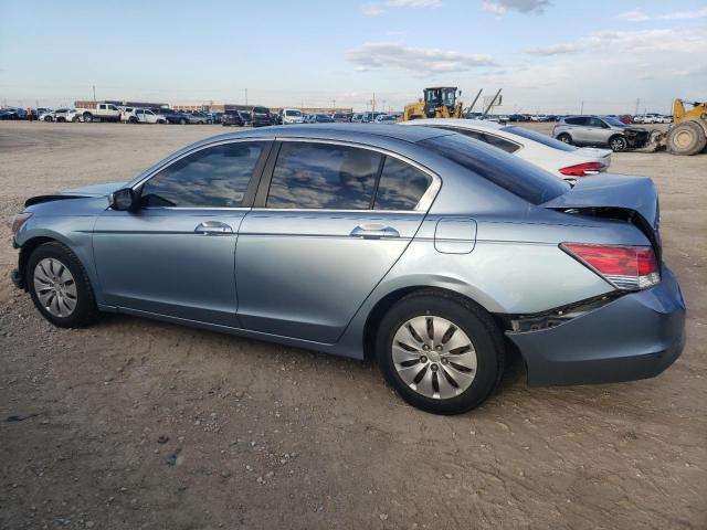 1HGCP2F33CA046492 - 2012 HONDA ACCORD LX BLUE photo 2