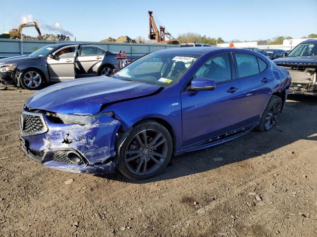 19UUB2F68JA010484 - 2018 ACURA TLX TECH+A BLUE photo 1