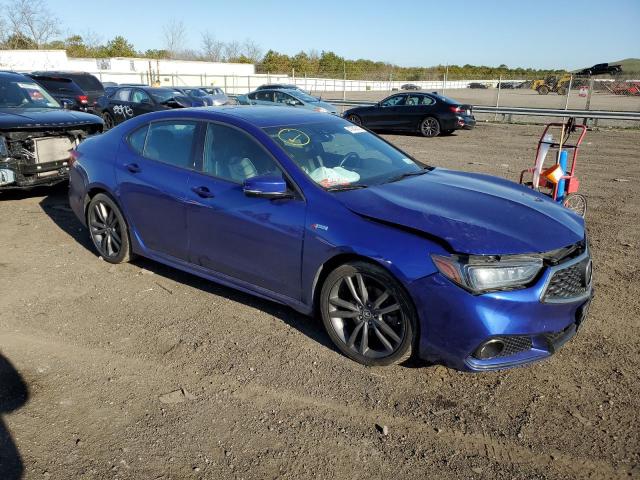 19UUB2F68JA010484 - 2018 ACURA TLX TECH+A BLUE photo 4