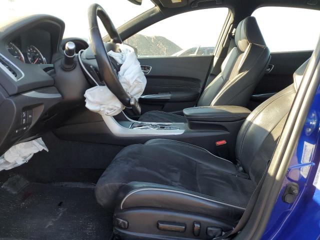 19UUB2F68JA010484 - 2018 ACURA TLX TECH+A BLUE photo 7