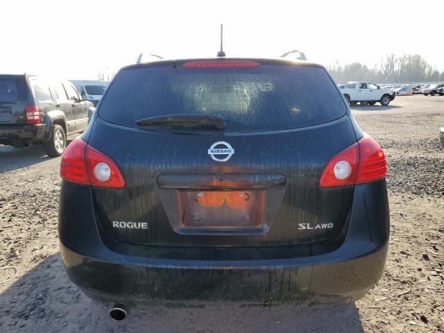 JN8AS58V19W433577 - 2009 NISSAN ROGUE S BLACK photo 6