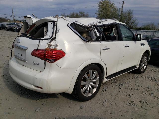 JN8AZ2NC4B9302841 - 2011 INFINITI QX56 WHITE photo 3