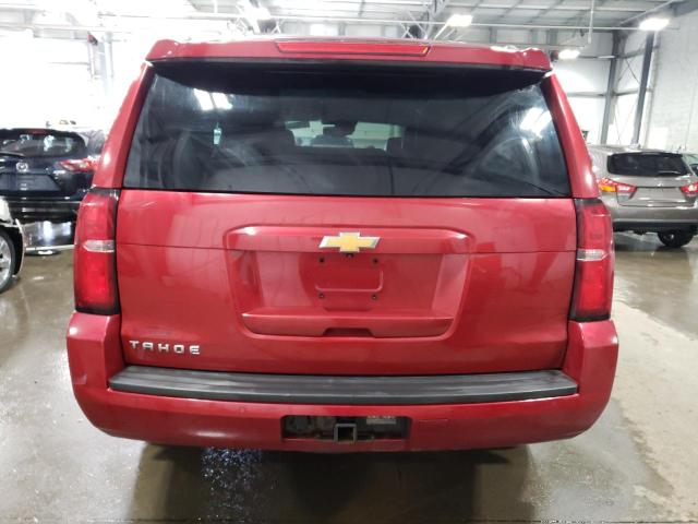 1GNSKBKCXFR162848 - 2015 CHEVROLET TAHOE K1500 LT RED photo 6