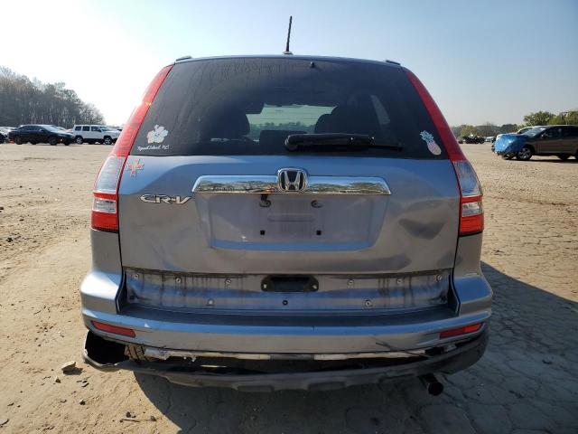 JHLRE3H7XAC007777 - 2010 HONDA CR-V EXL BLUE photo 6